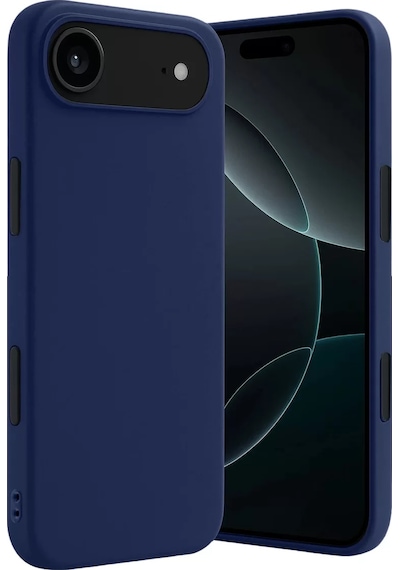 Newface Apple İphone 17 Air First Silikon - Lacivert Çok Renkli