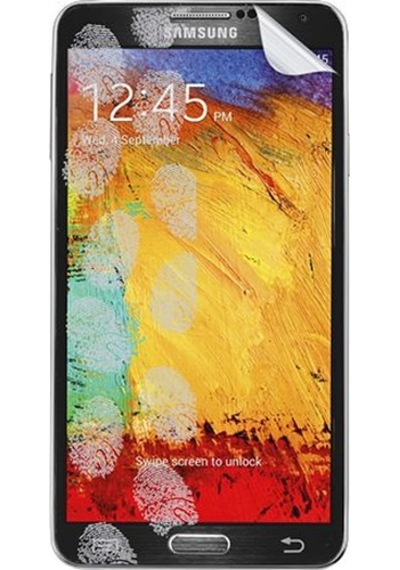 Cellular Line N9000 Galaxy Note 3 İle Uyumlu İz Bırakmayan Ekran Koruyucu 2 Adet