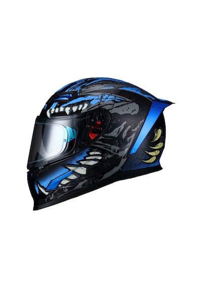 Sway 817 Blue Beast Full Face Motosiklet Kaskı 64959 Mavi