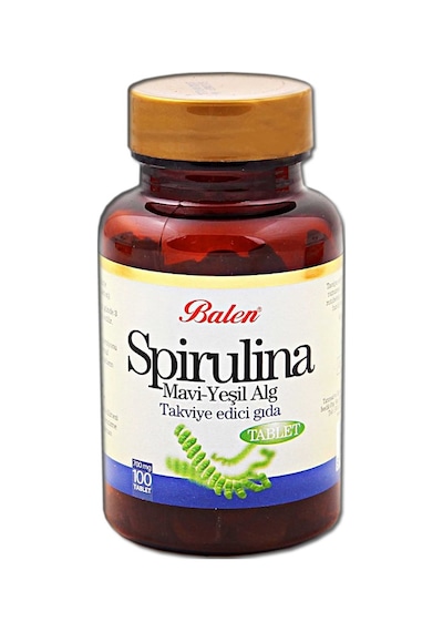 Balen Spirulina Tablet 100 Adet 700 MG Yosun Hapı