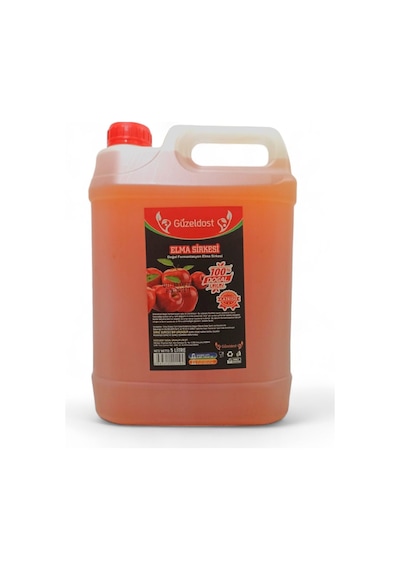 Elma Sirkesi 5 Litre Katkısız Ev Yapımı Saf Ve Doğal Lezzet