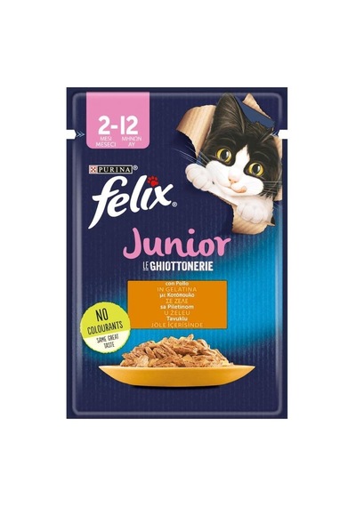 Tr Yavru Tavuk Etli Kedi Yaş Mama 26 X 85 Gr