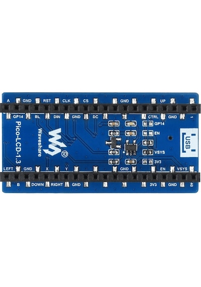 Raspberry Pi Pico, 65K Colors, 240 × 240, SPI için 1.3 inç LCD Ekran Modülü