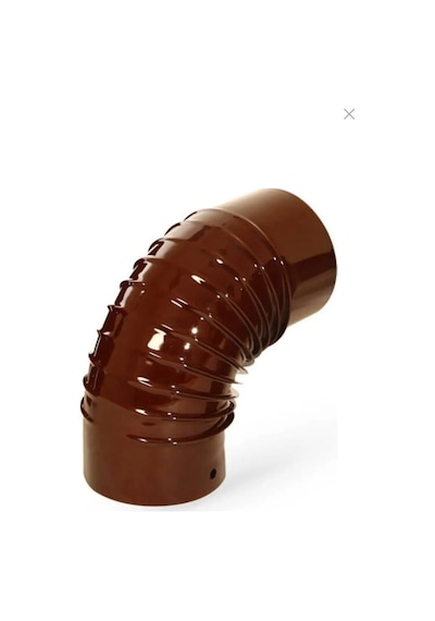 Soba Dirseği-bağlantı Borusu-13 Cm Emaye Soba Dirseği Standart