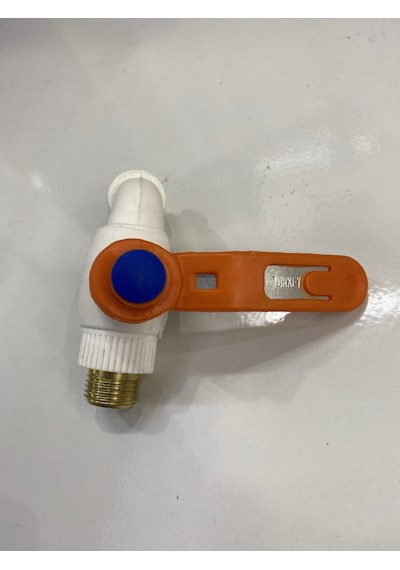 Plastik Bahçe Musluğu Kollu 1/2 Aç Kapa Küresel Musluk N11.1092