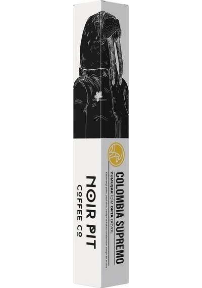 Noir Pit Coffee Co. Colombia Supremo Kapsül Kahve 30 Adet Diğer