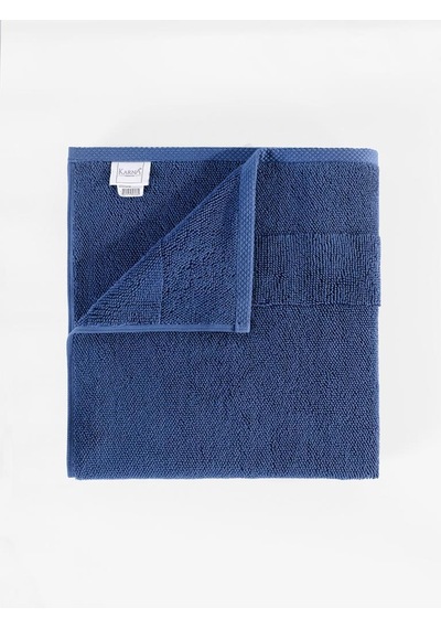 Cotton %100 Banyo Havlusu 50x90 Cm Royal Mavi