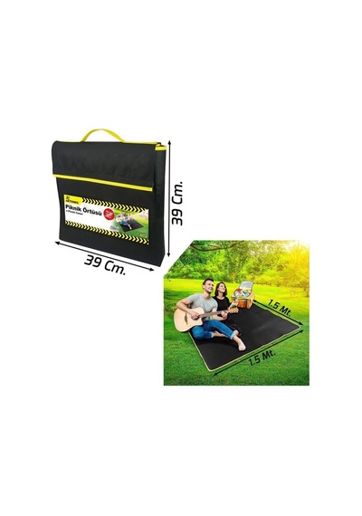 Piknik Örtüsü Çok Amaçlı Örtü 150cm X 150cm