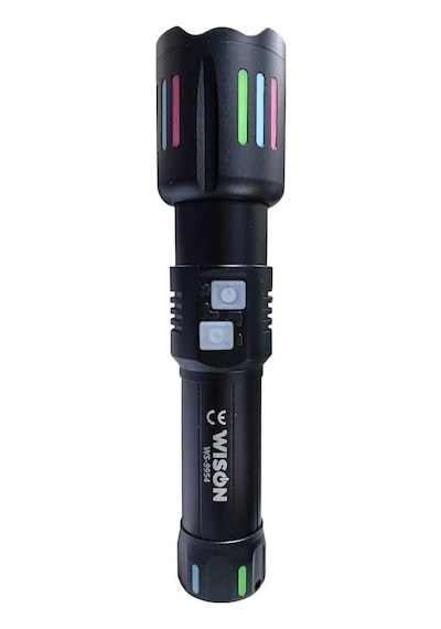Wison Ws-9954 25w Zoomlu Yeşil Lazerli Metal Şarjlı El Feneri Evimdeyokyok