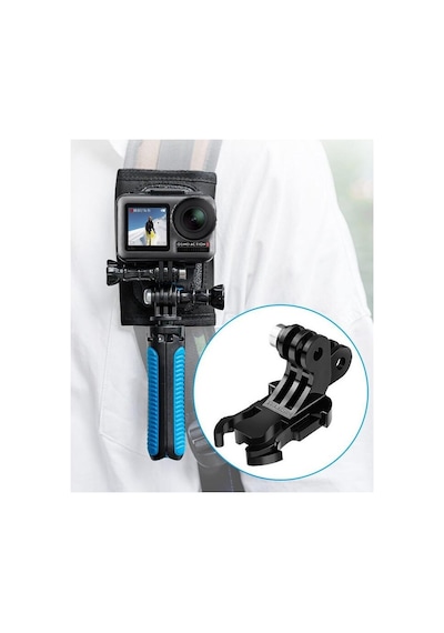 Aksiyon Kameraları Için Dikey Ve Yatay Bağlantı Için J-hook Adaptör Gopro - Djı - Insta360 - Sjcam - Vantop