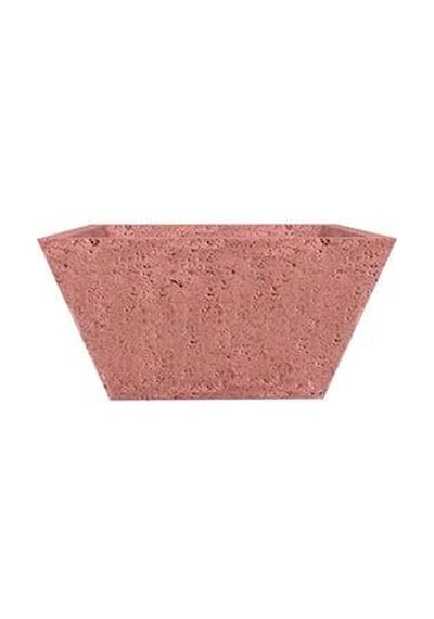 Nuano Consept Royal Serisi Yuvarlak Saksı Kiremit 50x50