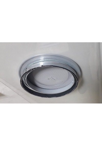 Doğalgaz Menfezi Tek Camlı Pencere Özel İmalat Geçme Alüminyum Çemberli 4 Mm -10 Mm Cam Menfezi