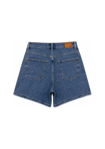 LTB Lızzıe Regular Yüksek Bel Mid Indigo Jean Şort