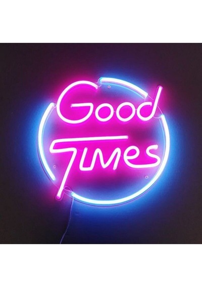 Neon Led Aydınlatma Gtımes Gece Lambası Parti Süsü Işıklı Duvar Dekor Renkli