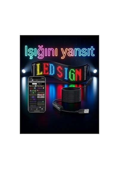 Led Matrix 60cm Çok Renkli