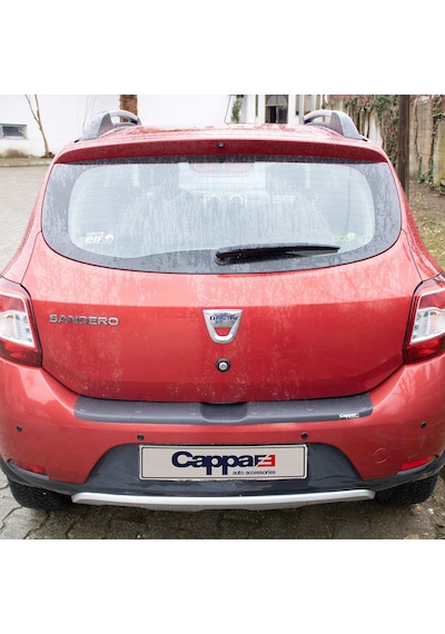 Cappafe Dacia Sandero Arka Tampon Eşiği Koruma Mat Abs 2012-› N11.5546