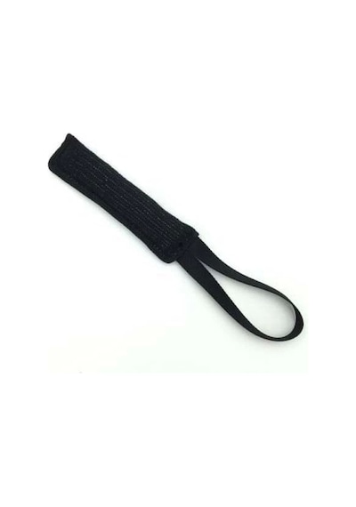 Doggie Pamuk Kumaş Köpek Isırma Yastığı Siyah 2x5-20 Cm
