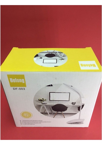 Bigem Bm-004 Mandallı Kitap Okuma Ve Masa Lambası Şarjlı Dokuanmatik