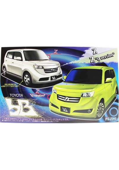 Fujimi Id-31 03676 1/24 Ölçek, Toyota Bb Z Q Version And X Version Both Type, Otomobil Plastik Model Kiti