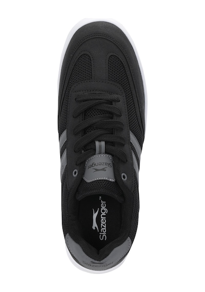 Slazenger Agaın I Erkek Siyah / Koyu Gri Günlük Spor Ayakkabısı Siyah - Gri