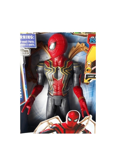 Spıderman Oyuncak Ahtapot Kollu 29cm Örümcek Adam Sesli Işıklı