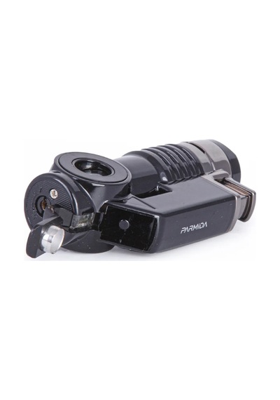 Parmida 3 Torch Pürmüz Siyah Puro Çakmağı - Tr9152