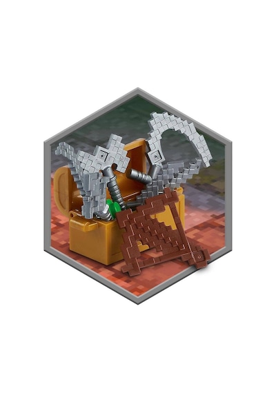 LEGO Minecraft 21176 Dungeons Orman Yaratığı 489 Parça