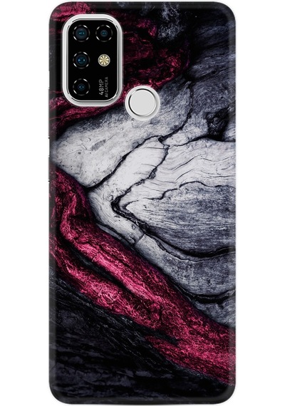 Casper Via F20 Kılıf Desenli Purple Gray Marble 1617