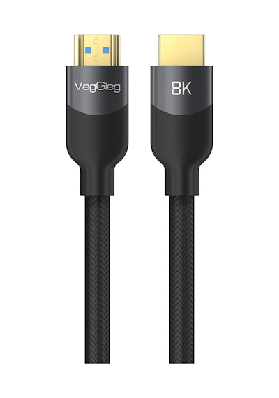 Premium 8k 60hz 4k 120hz Hdcp Arc Hdr Örgülü Hdmı 2.1 Kablo 3 Metre Diğer