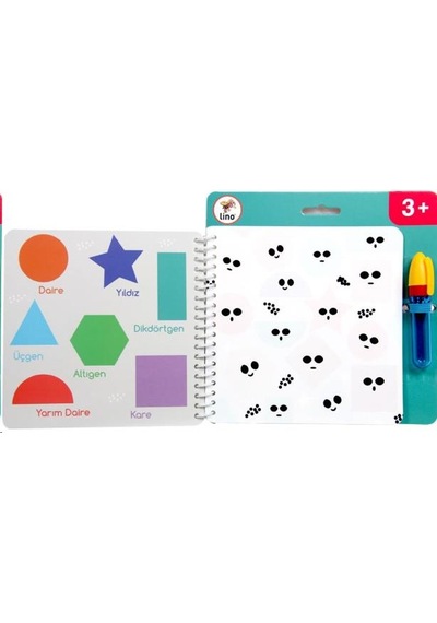 Lino Aqua Magic Book Eğlenelim, Öğrenelim (sihirli Boyama Kitabı) TFL-1004