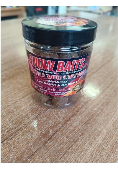 Snow Baits Hook Baits Spice Squid Baharat Kalamar 18mm 190 Gr