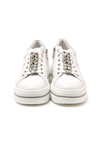 Sneaker Günlük Kadın Diğer 185550dm Donna Serena Tomaıa 5550dm Bianco Argento Bianco Argento Çok Renkli