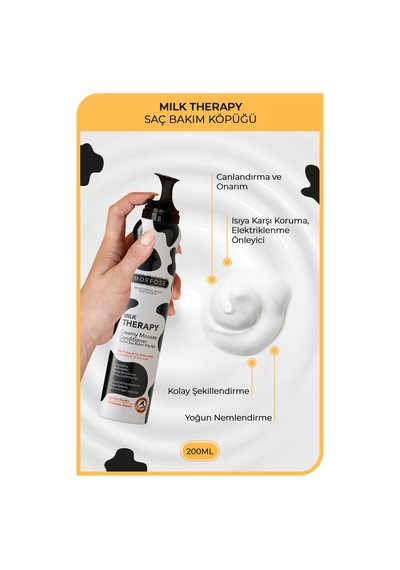 Milk Therapy Saç Köpüğü 200 Ml 2 Adet