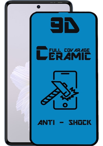 Tecno Uyumlu Camon 20 Tam Kaplayan Seramik Nano Esnek Ekran Koruyucu Cam