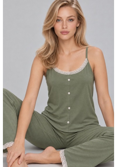 Norcia Sports Kadın Dantelli V Yaka Yeşil Pijama Takımı 4746 Çok Renkli - 929323290 Çok Renkli - 929323290 Çok Renkli Norcia Sports Kadın Dantelli V Yaka Yeşil Pijama Takımı 4746 Çok Renkli - 929323290 Çok Renkli - 929323290 Çok Renkli