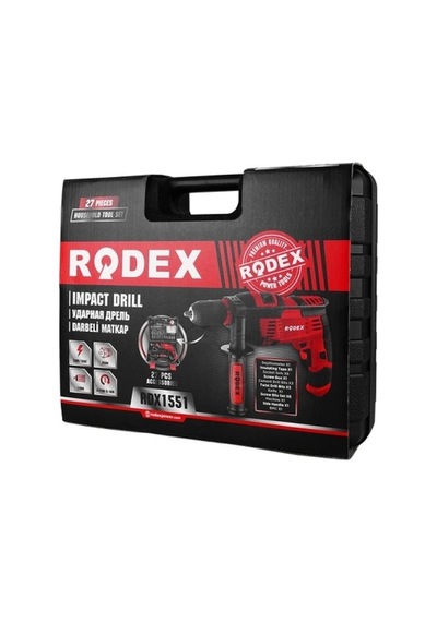 Rodex RDX1551 Elektrikli Darbeli Matkap