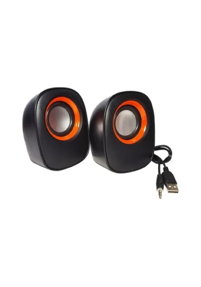 D05 Mini Bilgisayar Hoparlörü 3.5mm Jack+usb Girişli Kablolu Speaker