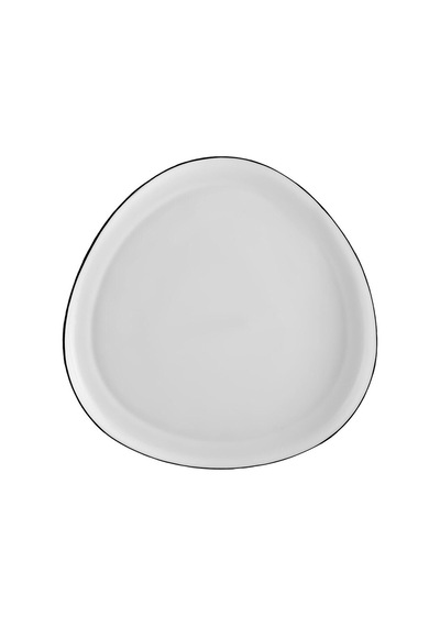 Karaca Agata Opal Cam Servis Tabağı 25 Cm