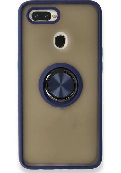 Nihcase Oppo Ax7 Kılıf Montreal Mat Yüzüklü Kapak