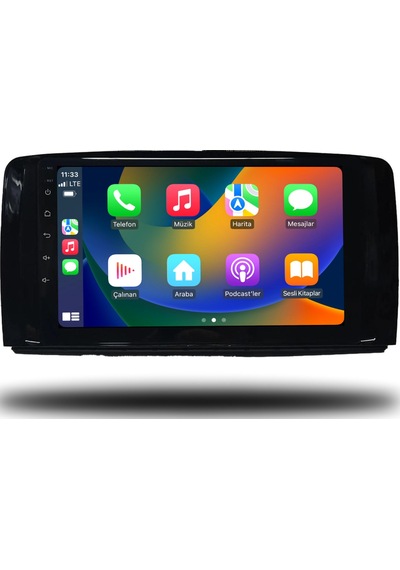 Mercedes R Class 2004-2011 Uyumlu 8+256 Gb Android Carplay Multimedya Yazılımsal 9"