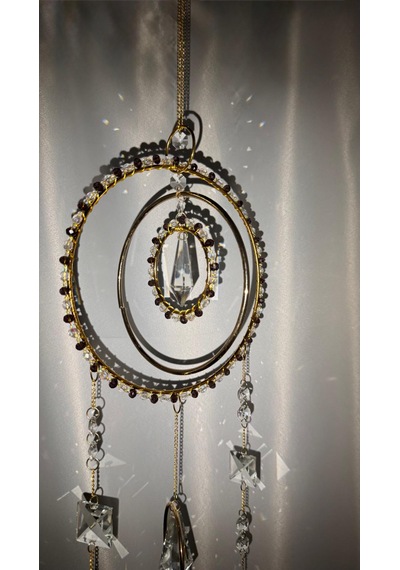 Lumiere Kristal Güneş Yakalayıcı , Kristal Dekor Kristal Obje Hediye , Crystal Suncatcher , Işıltılı Tek Parça