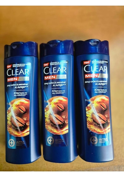 Men Kepeğe Karşı Etkili Şampuan Saç Dökülmesine Karşı Kahve Çekirdeği Özü 350 Ml X3