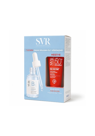 Svr B3 Ampoule Hydra Serum 30ml + Sun Secure Blur Spf50+ 15 Ml Hediye