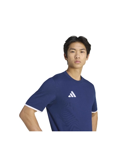 Tenabl/whıte Adidas Erkek Futbol T-shirt Ent26 Tee Jz6678 Mavi