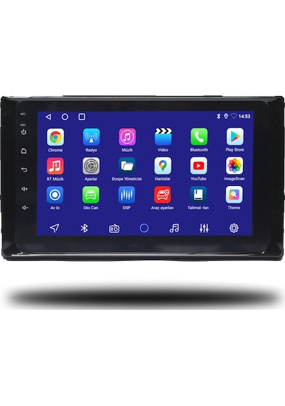 Toyota Auris 2017-2019 8+256 Gb Android Carplay Multimedya Sistemi Yazılımsal 9"