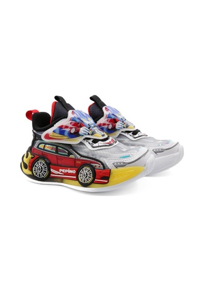 Pepino 2207 Beyaz-kırmızı Çocuk Sneakers Beyaz - Kırmızı