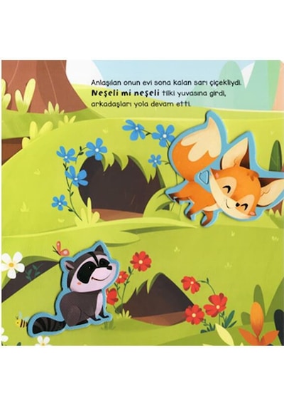 Merhaba Orman - Cırt Cırtlı Hikaye Kitabı - Asiye Aslı Aslaner - Sincap Kitap