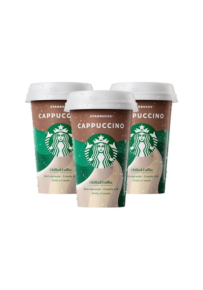 Bardak Cappucino 220ml X3 Hazır