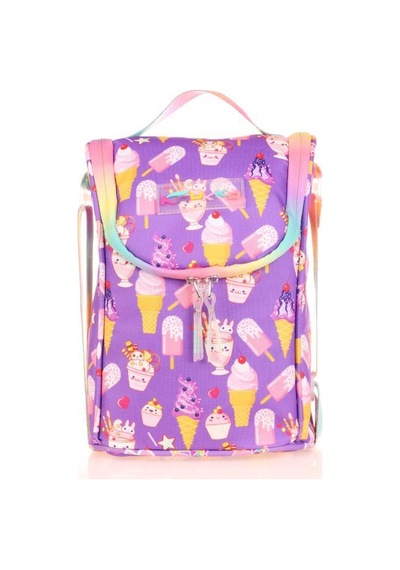 Kaukko Kids Beslenme Çantası Simli Nakışlı Ice Cream L7141