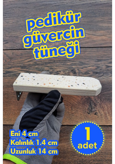 Sandy Pedikür Güvercin Tüneği 14 cm | 1 Adet Tünek | Bekar Tüneği | Kumlu Tünek | Zımpara Tünek